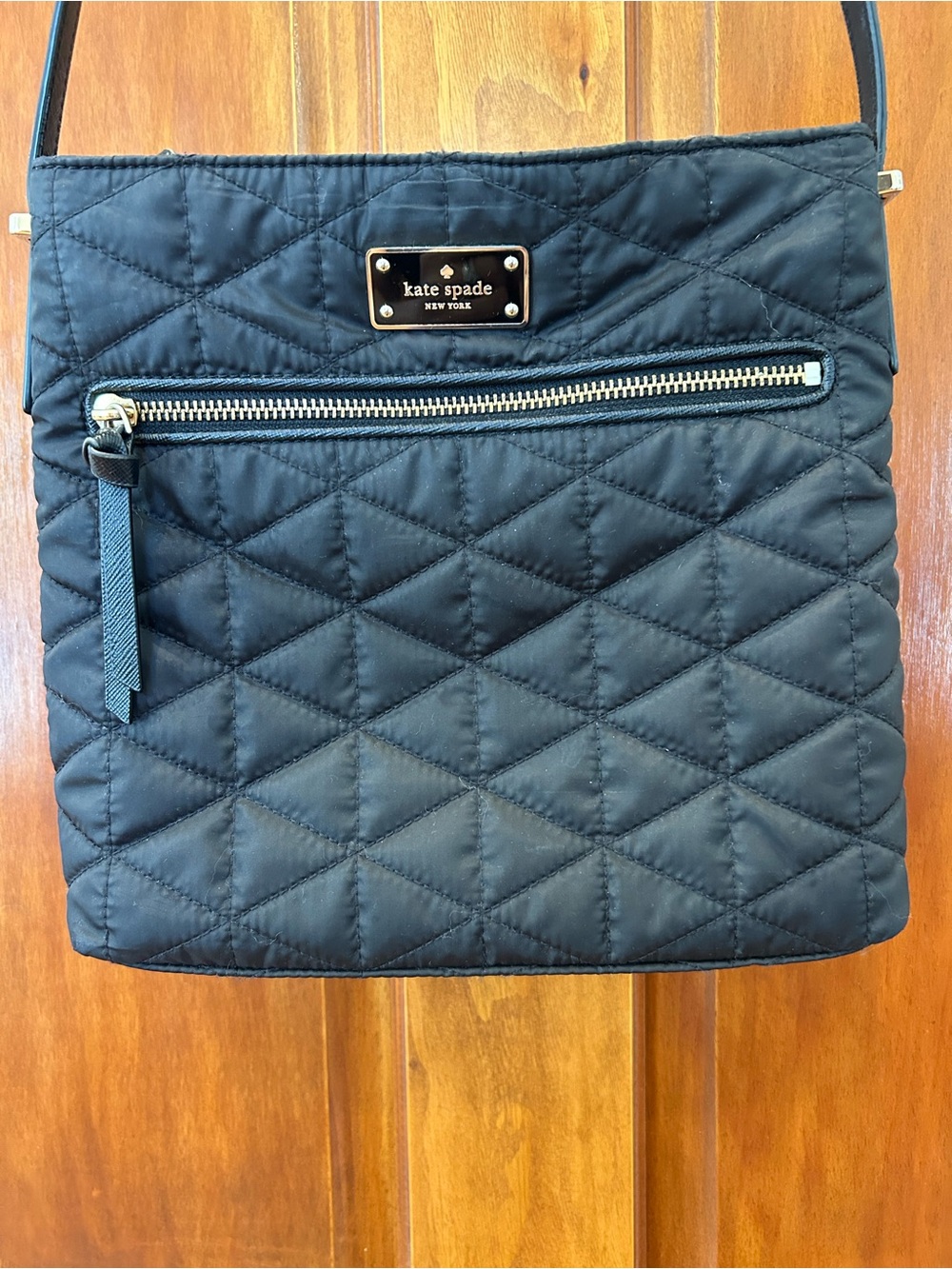 Kate Spade Quilted Fabric Crossbody Bag